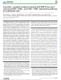 Cover page: G protein-coupled receptors activate p38 MAPK via a non-canonical TAB1-TAB2- and TAB1-TAB3-dependent pathway in endothelial cells.