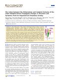 Cover page: The Linker between the Dimerization and Catalytic Domains of the CheA Histidine Kinase Propagates Changes in Structure and Dynamics That Are Important for Enzymatic Activity