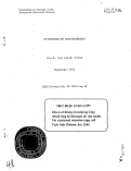 Cover page: SYNTHESIS OF DINITROXIDES