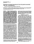 Cover page: Detection of a human intracisternal retroviral particle associated with CD4+ T-cell deficiency.