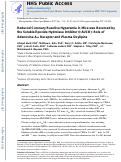 Cover page: Reduced coronary reactive hyperemia in mice was reversed by the soluble epoxide hydrolase inhibitor (t-AUCB): Role of adenosine A2A receptor and plasma oxylipins