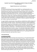 Cover page: Regional cooperation in energy efficiency standard-setting and labeling 
in North America