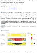 Cover page of Ventilation, thermal and luminous autonomy metrics for an integrated design process