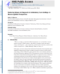 Cover page: Reducing delays to diagnosis in ambulatory care settings: A macrocognition perspective