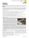 Cover page: Microbial Control of Sea Spray Aerosol Composition: A Tale of Two Blooms.