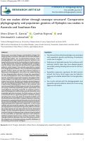 Cover page: Can sea snakes slither through seascape structure? Comparative phylogeography and population genetics of Hydrophis group sea snakes in Australia and Southeast Asia