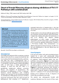 Cover page: Onset of frontal fibrosing alopecia during inhibition of Th1/17 Pathways with ustekinumab