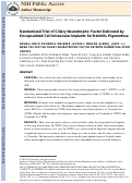 Cover page: Randomized Trial of Ciliary Neurotrophic Factor Delivered by Encapsulated Cell Intraocular Implants for Retinitis Pigmentosa