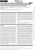 Cover page: Bacillus thuringiensis Cry1A toxins are versatile proteins with multiple modes of action: two distinct pre-pores are involved in toxicity