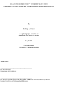 Cover page of Relations of Personality Disorder Traits with Variability in Self-Reported and Informant Rated Personality