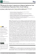 Cover page: Sulodexide Develops Contraction in Human Saphenous Vein via Endothelium-Dependent Nitric Oxide Pathway.