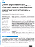 Cover page: Perimacular Atrophy Following Voretigene Neparvovec-Rzyl Treatment in the Setting of Previous Contralateral Eye Treatment With a Different Viral Vector