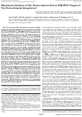 Cover page: Mutational Analysis of the Transcription Factor IIIB-DNA Target of Ty3 Retroelement Integration*