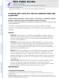 Cover page: Kyphosis and 3-year fall risk in community-dwelling older men