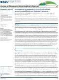 Cover page: Investigating ice nucleation in cirrus clouds with an aerosol‐enabled Multiscale Modeling Framework