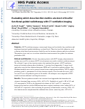 Cover page: Evaluating Which Dose-Function Metrics Are Most Critical for Functional-Guided Radiation Therapy