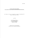 Cover page: The Very Deep Hole Concept: Evaluation of an Alternative for Nuclear Waste Disposal