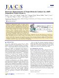 Cover page: Electronic Measurements of Single-Molecule Catalysis by cAMP-Dependent Protein Kinase A