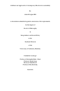 Cover page: A Behavioral Approach to Contemporary Electoral Accountability