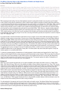 Cover page: The Effect of Scoring Order on the Independence of Holistic and Analytic Scores