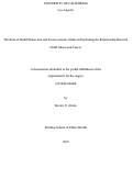 Cover page: The Role of Health Behaviors and Socioeconomic Status in Explaining the Relationship Between Child Abuse and Cancer