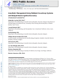 Cover page: Anesthetic Management Using Multiple Closed-loop Systems and Delayed Neurocognitive Recovery: A Randomized Controlled Trial.