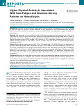 Cover page: Higher Physical Activity Is Associated With Less Fatigue and Insomnia Among Patients on Hemodialysis