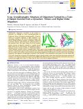 Cover page: X-ray Crystallographic Structure of Oligomers Formed by a Toxic β-Hairpin Derived from α-Synuclein: Trimers and Higher-Order Oligomers.