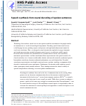 Cover page: Speech synthesis from neural decoding of spoken sentences