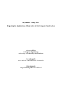 Cover page: Beyond the Turing Test: Exploring the implications of generative AI for category construction