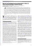 Cover page: When Do the Advantaged See the Disadvantages of Others? A Quasi-Experimental Study of National Service