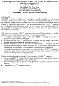 Cover page: Introducing comparative analysis to the LEED system: A case for rational and regional 
application