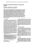 Cover page: Influence of increased isoprene emissions on regional ozone modeling