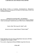 Cover page: Life History Studies of California Chondrichthyans: Determining Essential Biological Information for Effective Management of Bycatch and Emerging Fisheries