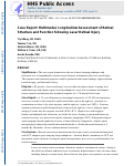 Cover page: Case Report: Multimodal, Longitudinal Assessment of Retinal Structure and Function following Laser Retinal Injury.