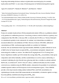 Cover page: Exploring relationships between outdoor air particulate-associated polycyclic aromatic hydrocarbon and PM2.5: A case study of benzo(a)pyrene in California metropolitan regions