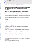 Cover page: Identification of intra-individual variation in intracranial arterial flow by MRI and the effect on computed hemodynamic descriptors