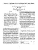 Cover page: Frequency vs. Probability Formats: Framing the Three Doors Problem