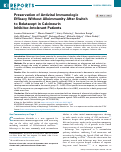 Cover page: Preservation of Antiviral Immunologic Efficacy Without Alloimmunity After Switch to Belatacept in Calcineurin Inhibitor–Intolerant Patients