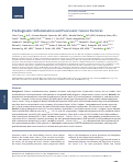 Cover page: Prediagnostic Inflammation and Pancreatic Cancer Survival.