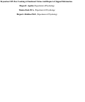 Cover page: Beyond an OSN Post: Looking at Emotional Valence and Request of Support/Information