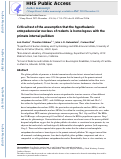 Cover page: Critical test of the assumption that the hypothalamic entopeduncular nucleus of rodents is homologous with the primate internal pallidum.