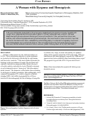 Cover page: A Woman with Dyspnea and Hemoptysis