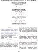 Cover page: Intelligibility is Necessary for Scientific Explanation, but Accuracy May Not Be