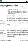 Cover page: A Compact Handheld Sensor Package with Sensor Fusion for Comprehensive and Robust 3D Mapping