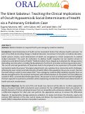 Cover page: The Silent Saboteur- Teaching the Clinical Implications of Occult Hypoxemia &amp; Social