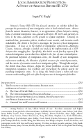 Cover page: Local Immigration Prosecution: A Study of Arizona Before SB 1070