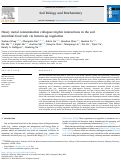 Cover page: Heavy metal contamination collapses trophic interactions in the soil microbial food web via bottom-up regulation