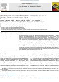 Cover page: Use of an aortic balloon to achieve uterine conservation in a case of placenta accreta spectrum: A case report.