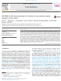 Cover page: HS-SPME GC/MS characterization of volatiles in raw and dry-roasted almonds (Prunus dulcis)